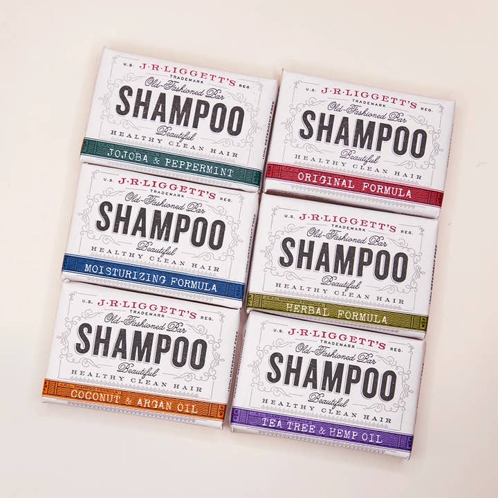 Mini barres de shampoing pour la vente par J.R.LIGGETT'S®