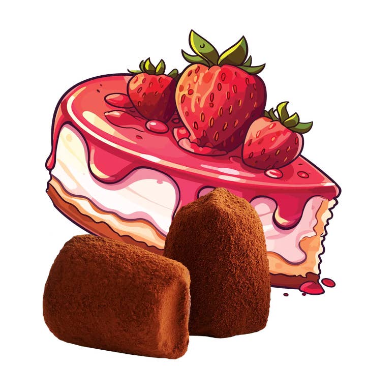 Tarte aux fruits rouges et truffes au chocolat - en vrac pour la vente par WOW Chocolao! - US Office