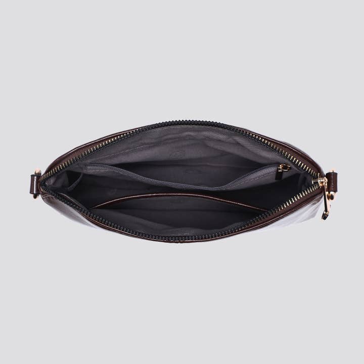 House of Milano – wholesale Crossbody bag – Women's – Faux Leather Crossbody Bag with Bee Logo # 2670111