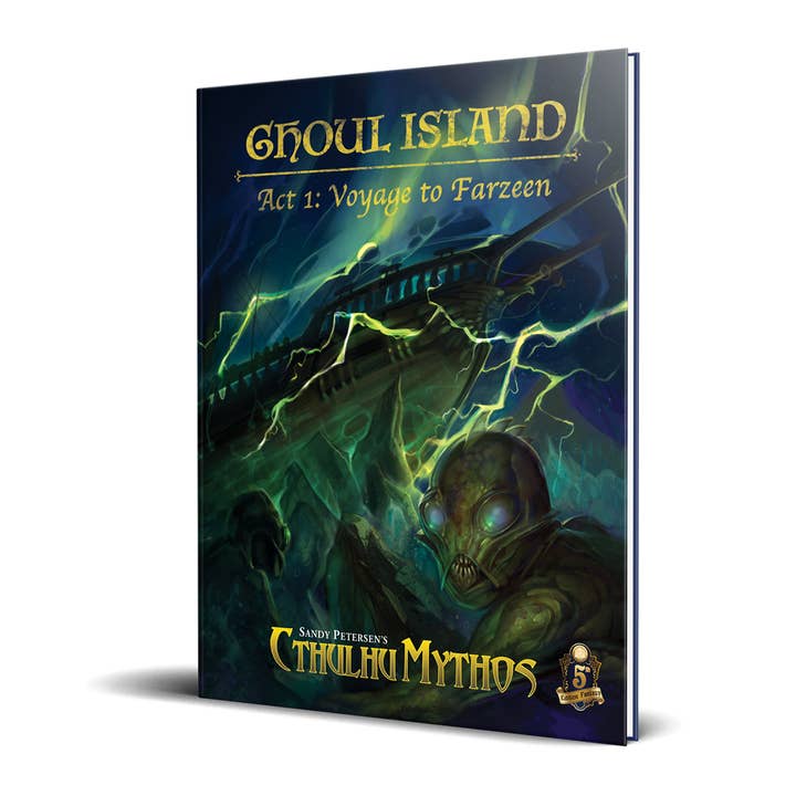 Quimbley's Toys and Games - Wholesale Book - Adult - Cthulhu Mythos Sagas - Ghoul Island Act 1