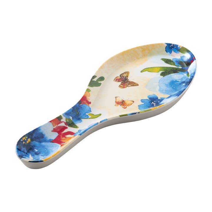 Butterfly Melamine Spoon Rest for wholesale by Supreme Housewares
