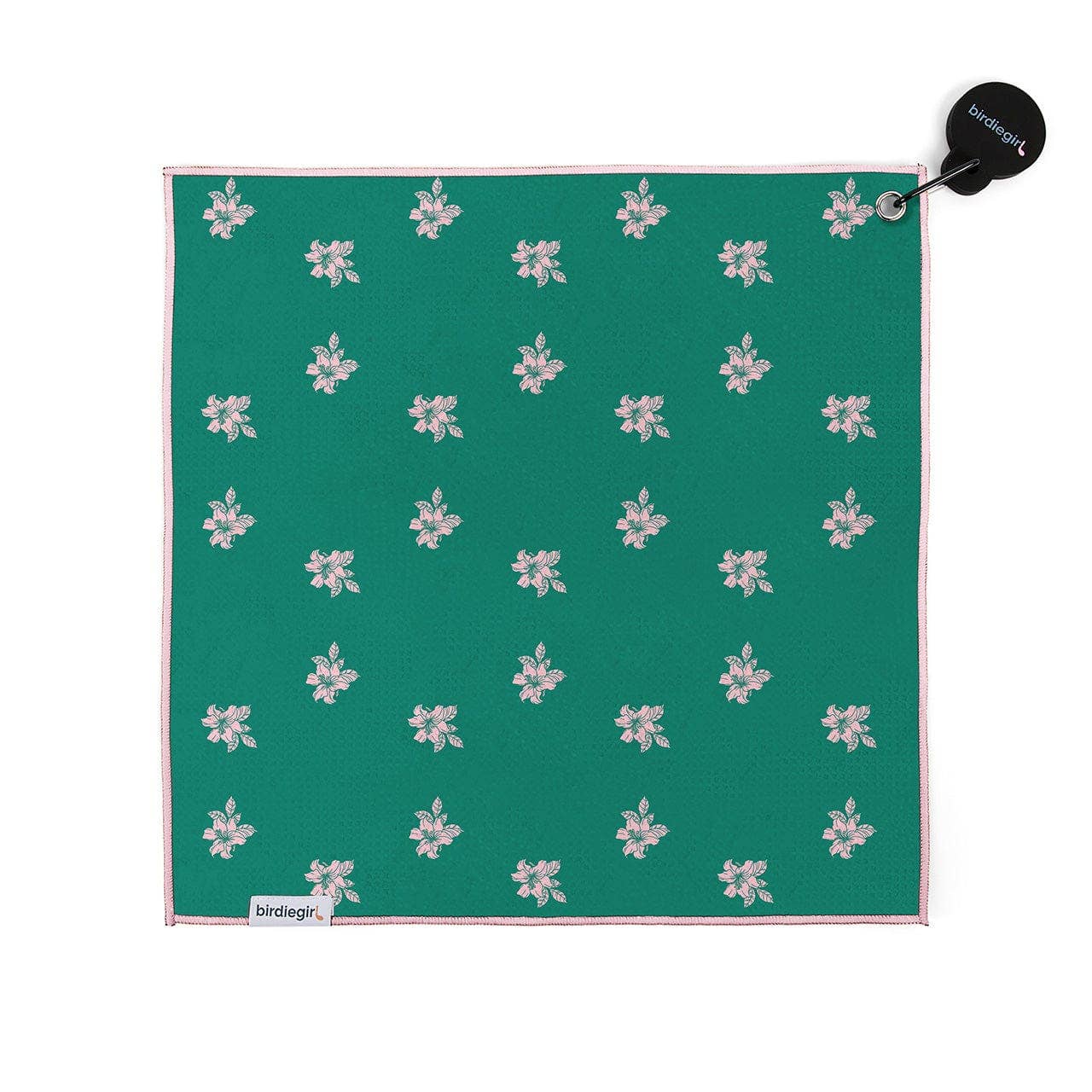 Birdie Girl Golf - Wholesale Sports Towel - Augusta Azalea Women's Magnetic Golf Towel1
