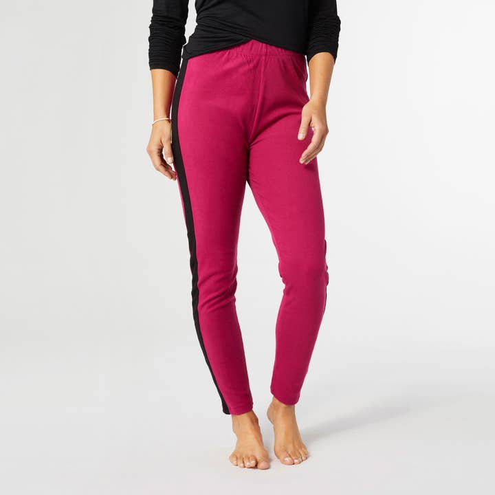 Weekend Brushed Legging with Side Stripe for wholesale by COCO + CARMEN