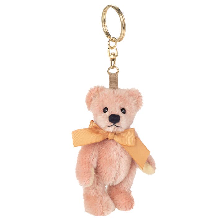 Miniature pink teddy 9 cm - unlimited keychain for wholesale by Teddy Hermann
