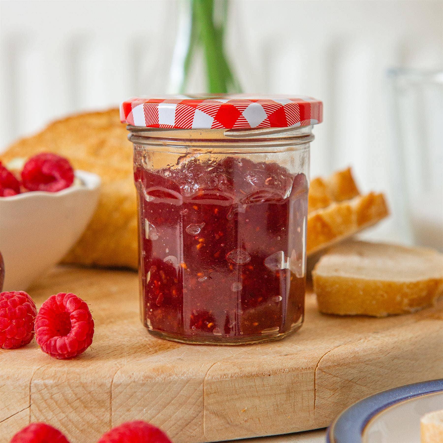 Rinkit Ltd - Venta al por mayor Tarros - Tarro de vidrio para mermelada de 185 ml con tapa - Argon Tableware19