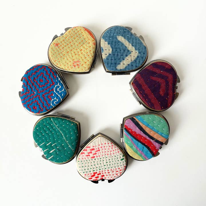 Antique Bronze Heart Mirror Jewelry Pill Box Container and other Purchase Wholesale heart shaped compact mirror. Free Returns & Net 60 Terms on Faire trending on Faire.