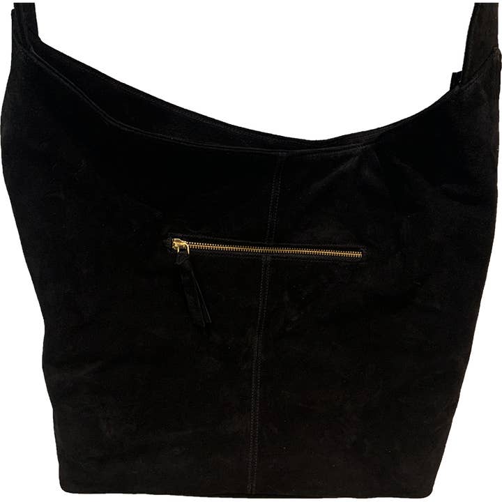 By Fogstrup – Großhandel Schultertasche – Damen – Extra große Wildledertasche