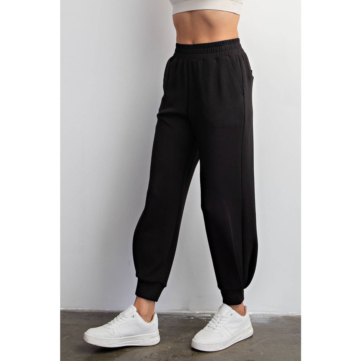 Rae Mode - Wholesale Athletic Sweatpants/Joggers - Women's - MODAL SCUBA FULL LENGTH JOGGER PANT2