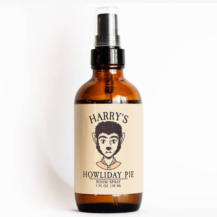 Harry's Howliday Pie Room Spray for wholesale by Spooky Wicks
