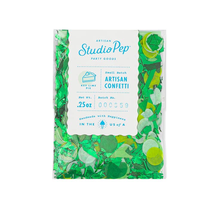 Studio Pep - Wholesale Confetti - Key Lime Pie Artisan Confetti