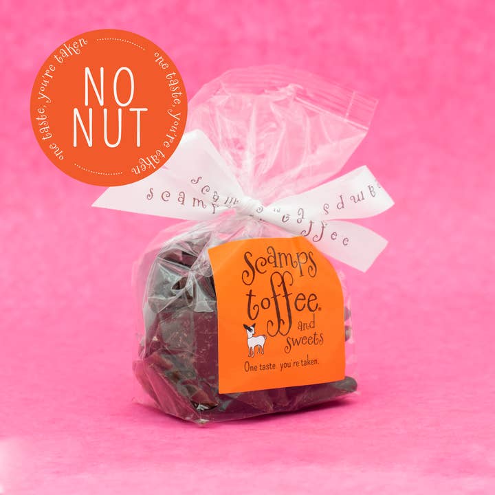 Scamps Toffee - Wholesale Toffee - 4oz Bags - No-Nut Toffee - Chocolate Covered