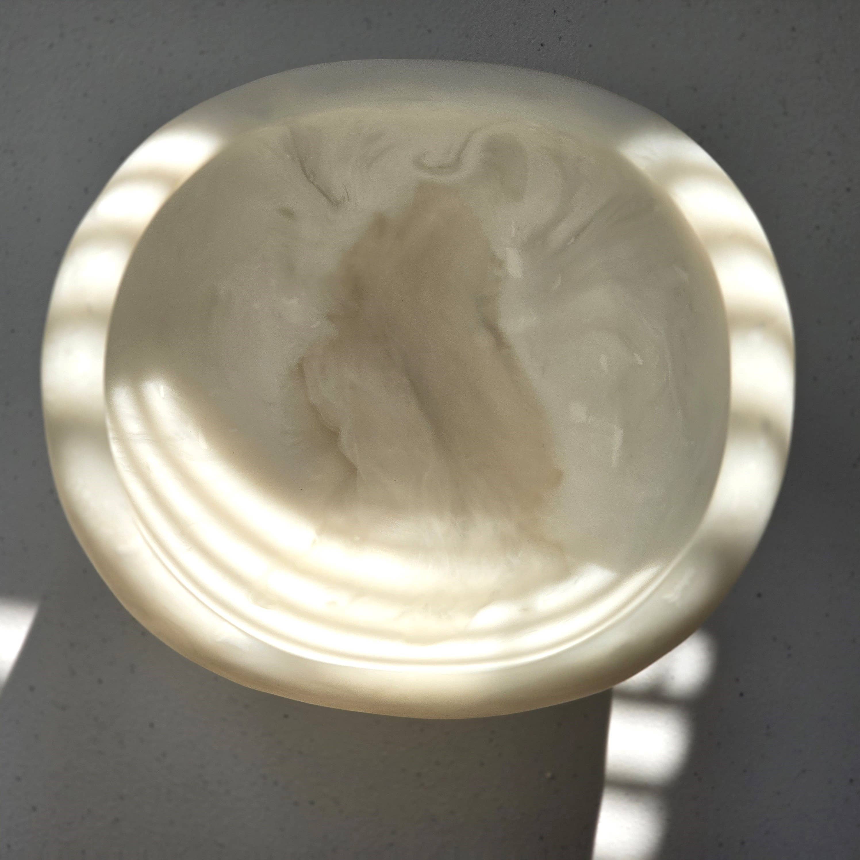 Gibb & Daan - Wholesale Serve Bowl - Organic Shape Resin Bowl - Entryway Catchall - Small Size 15