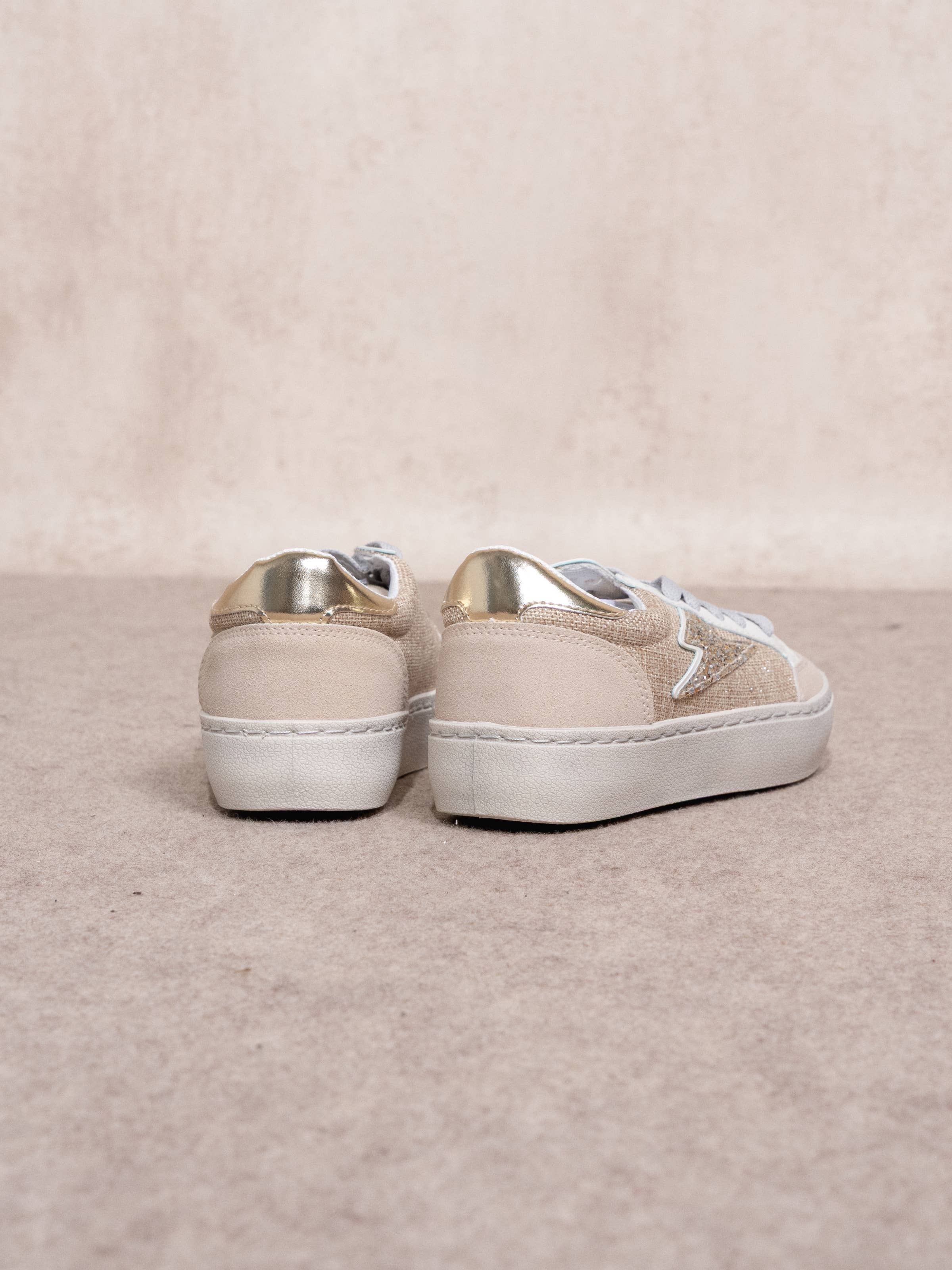 Gold 259933 - SAPATILHAS 50%TEXTIL 50%PU for wholesale on Faire2