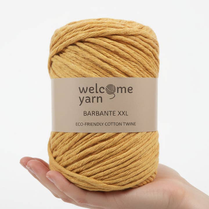 Barbante XXL Pastellgelb für den Großhandel von WelcomeYarn