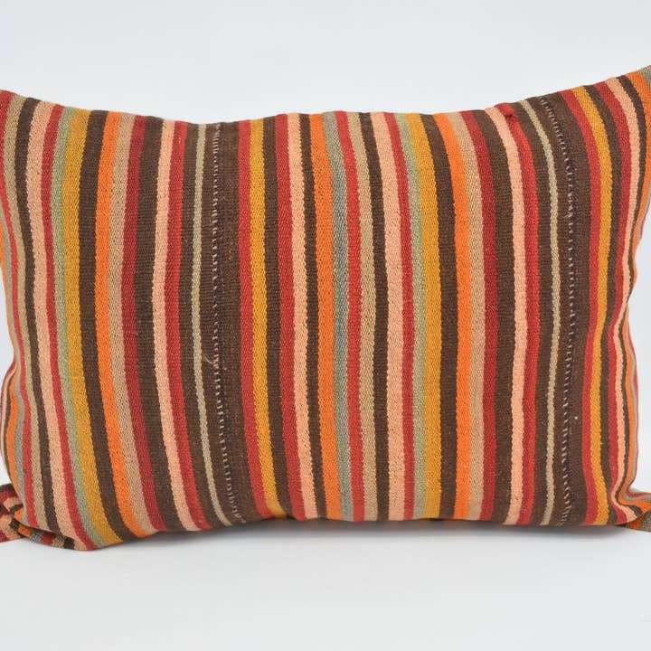 Almofadas Turcas de Designer, Almofadas Listadas, Presente de Aniversário por atacado de Kilim Pillow Decors