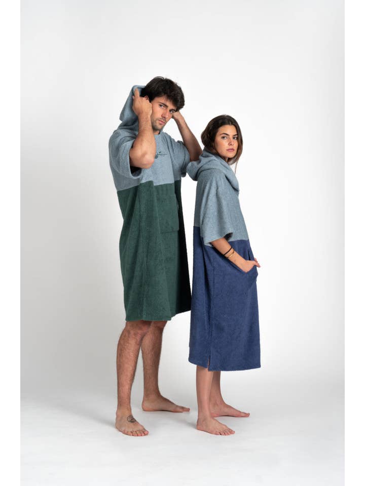 Humpier - Wholesale Poncho - Women's - Humpier Sunset Blue Poncho7