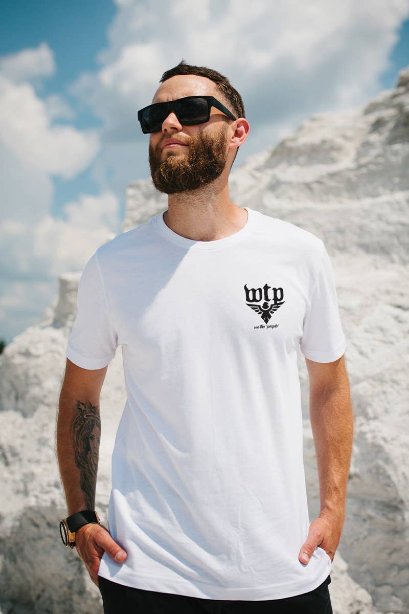 Polar bee - Wholesale Screen Printed T-Shirt - Men's - PB-1404.  WE THE PEOPLE1