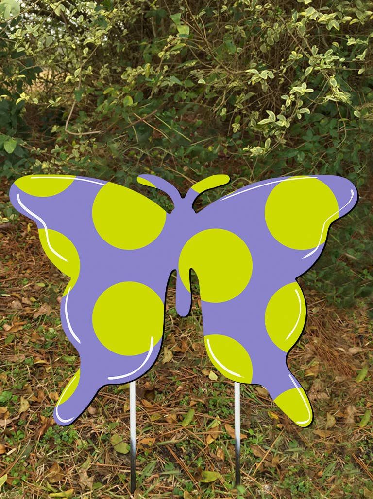 Steel Southern Designs - Wholesale Door Hanger - Outdoor Metal Art Butterfly1