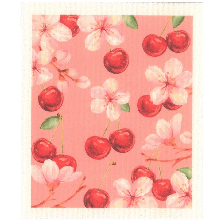 Progettare Strofinaccio Fiore di Ciliegio per la vendita all'ingrosso da parte di More Joy Home
