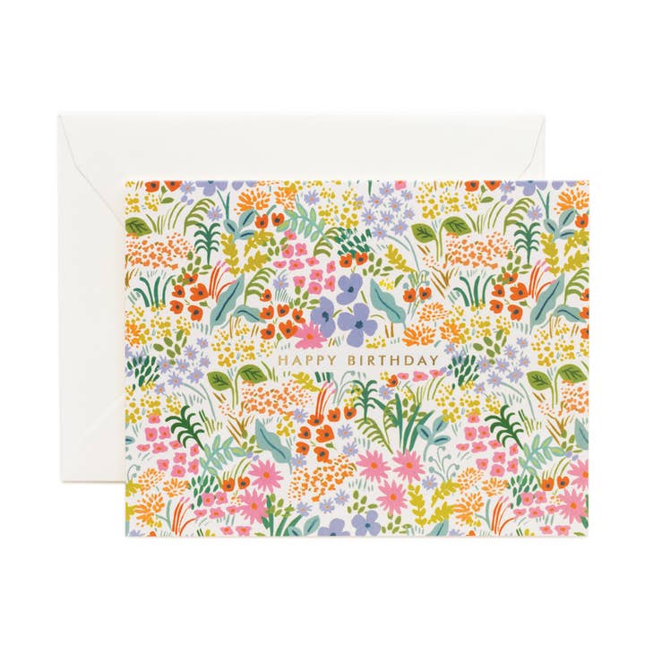 Prairie Birthday Card for wholesale by Rifle Paper Co.