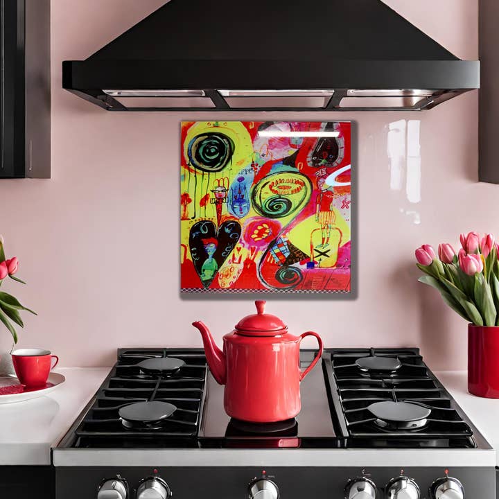 Wendy Costa Studio - Wholesale Muurtegel - Blauwgroene glastegel1