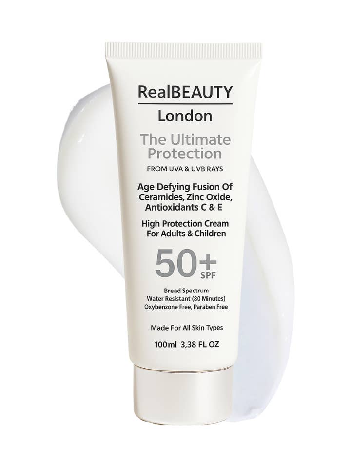 SPF 50 Body Cream for wholesale by Real Beauty London
