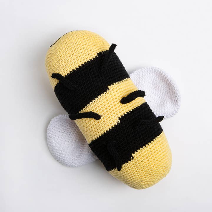 Wool Couture Company - Wholesale Knitting/Crochet Supplies - Lewis The Bee Easy Crochet Kit4