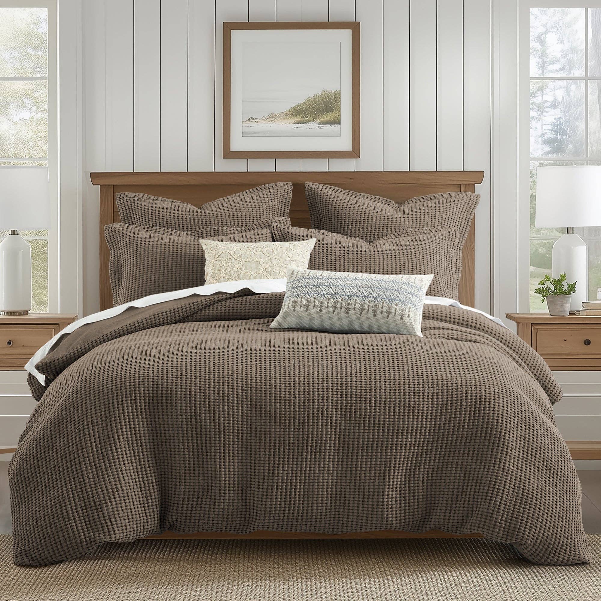 Levtex Home - Wholesale Bedding Set - Mills Waffle Duvet Set85
