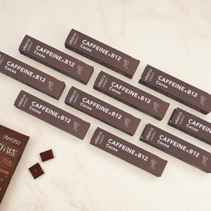 VitaBar - Wholesale Oral Supplement/Vitamin - ENERGY - Caffeine - Cocoa Flavor 10-PACK3