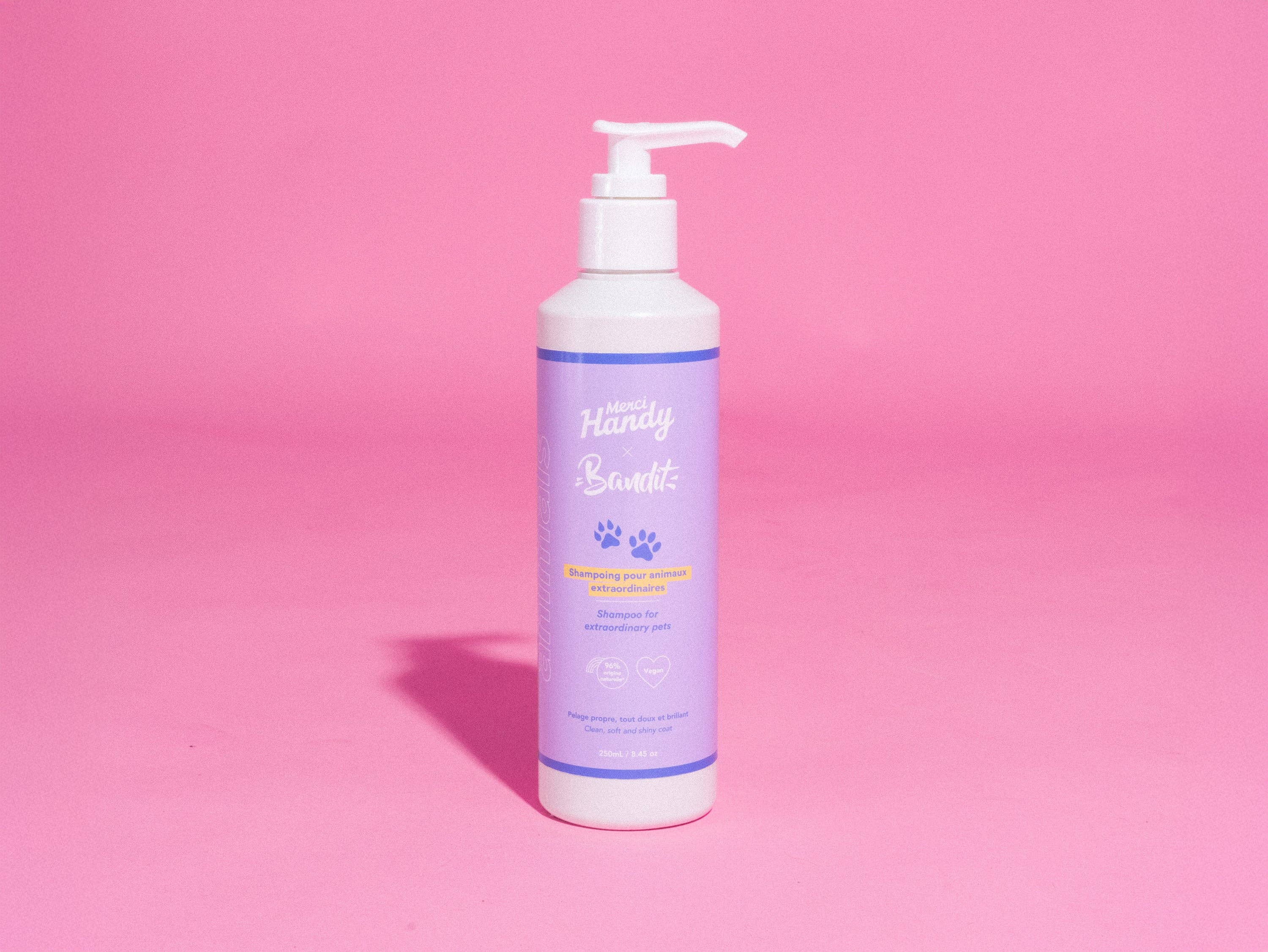 French Bandit – Engroshandel Shampoo - Hund – Shampoo til ekstraordinære dyr Bandit x Merci Handy