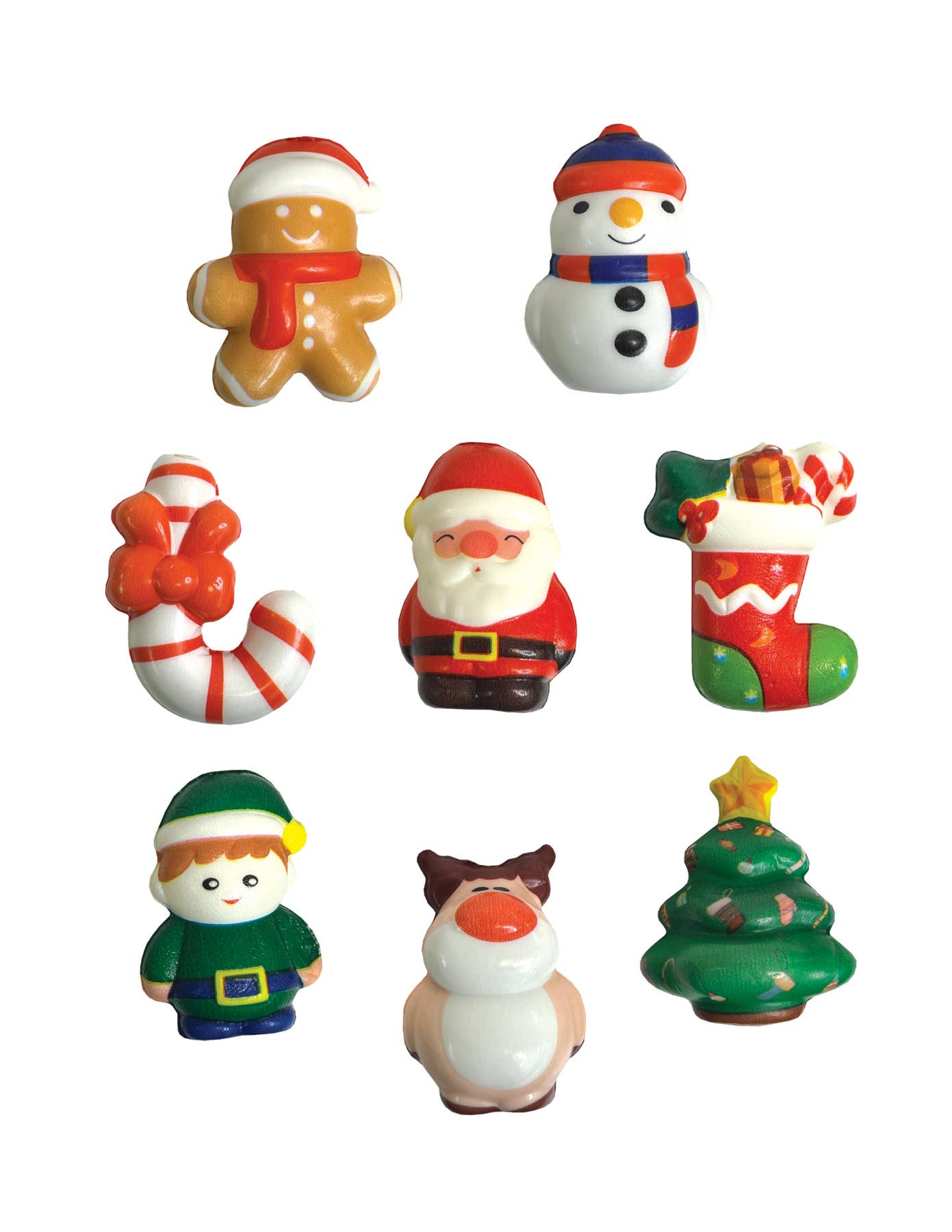 Geddes - Venta al por mayor Juguete blando - Niños y bebés - MINI SQUISHIES DE NAVIDAD     24/DSP13