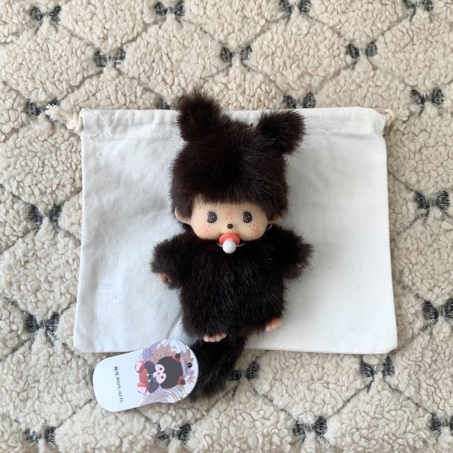 MOND HAUS - Wholesale Keychain - Women's - BOBSY Baby Monkey Plush Keychain | Furry Doll Bag Charm6
