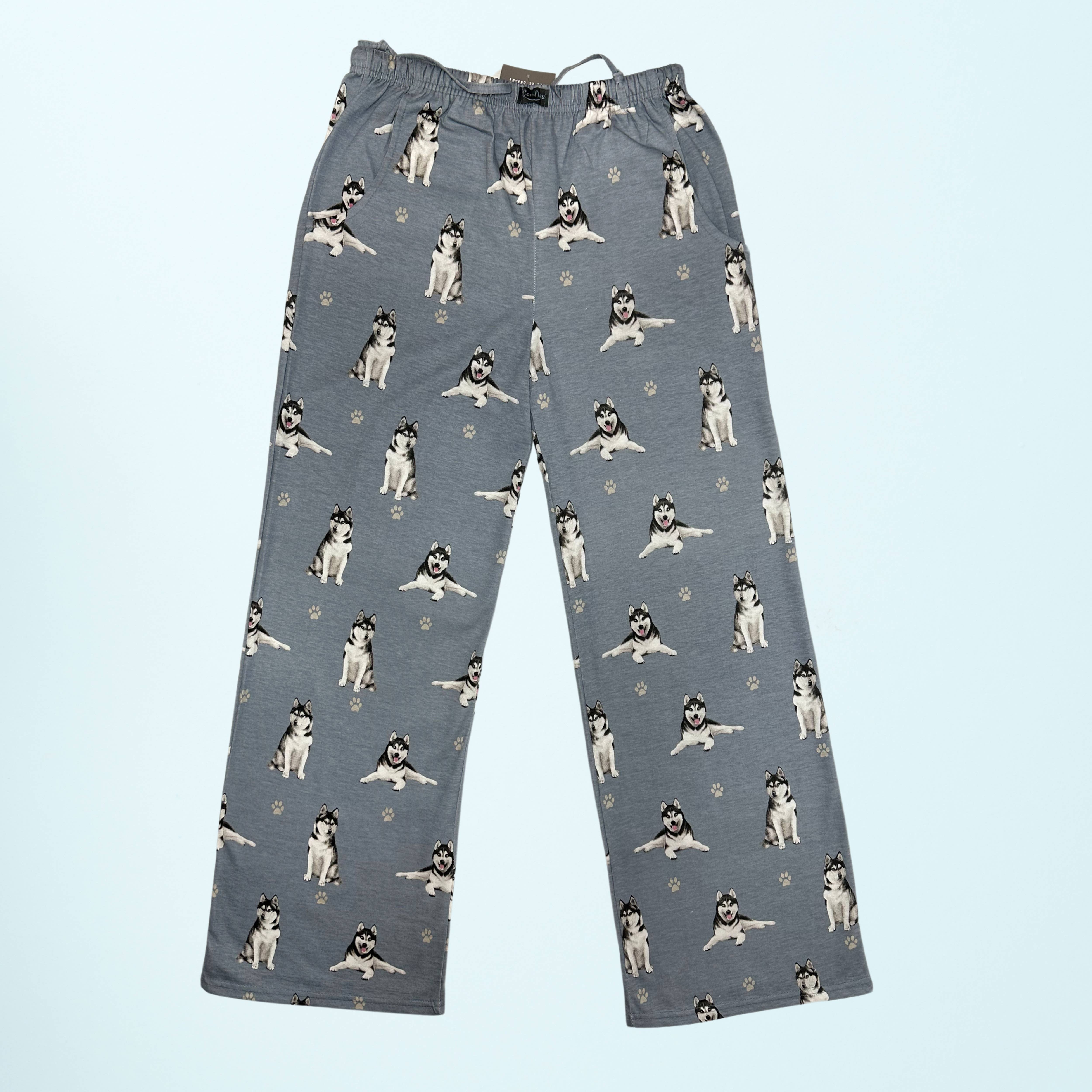 E&S Pets - Wholesale Sleepwear Bottom - Unisex - Siberian Husky Pajama Bottoms - Pet Lover Pajama Pants5