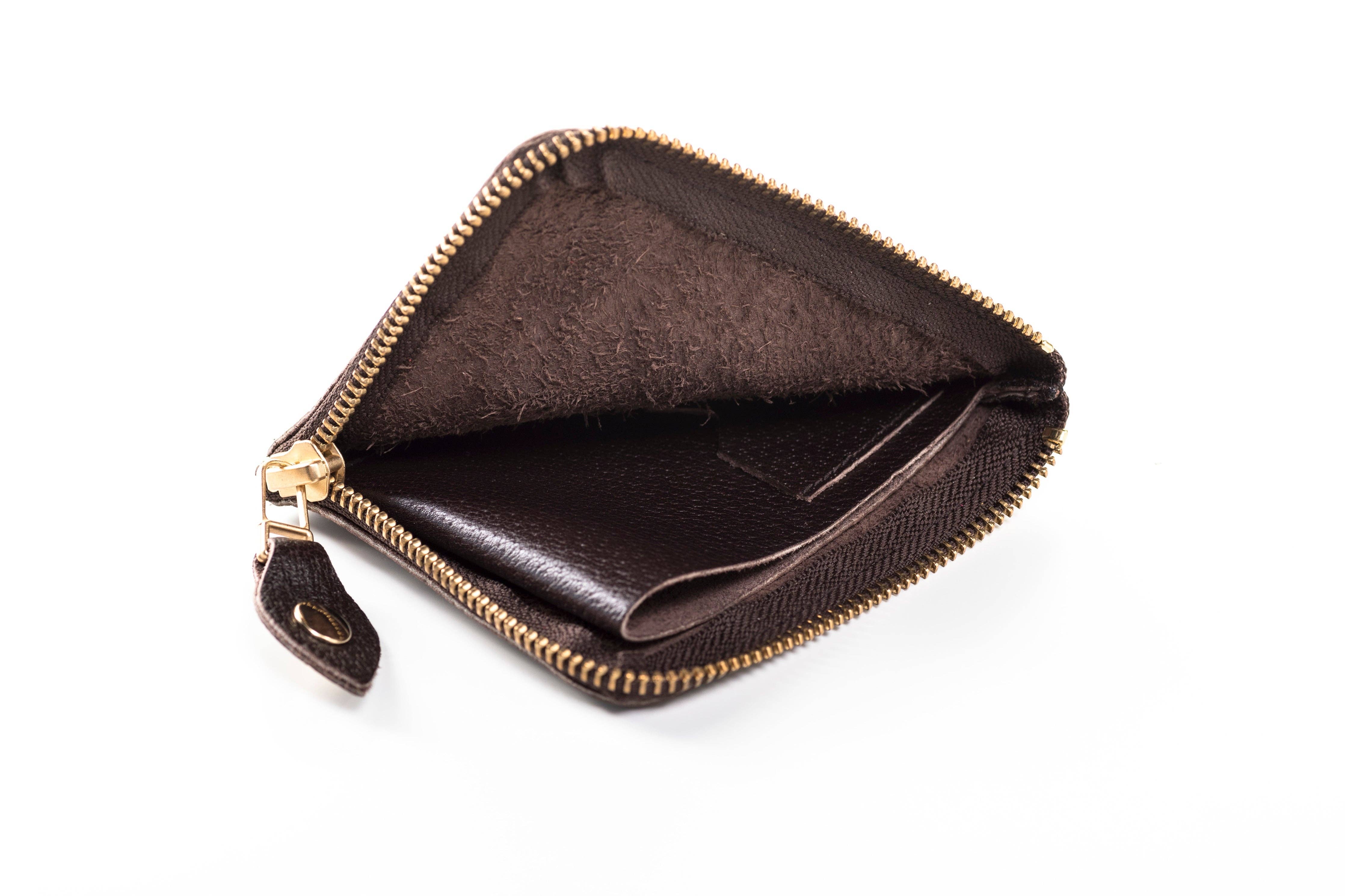 Frankinelli - Wholesale Wallet - Women's - Dark Brown Peccary Wallet6