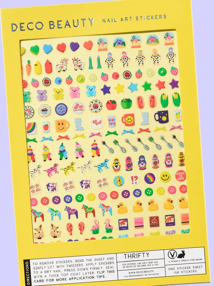 Nagelkunst-Aufkleber - SPARSAM für den Großhandel von Deco Beauty