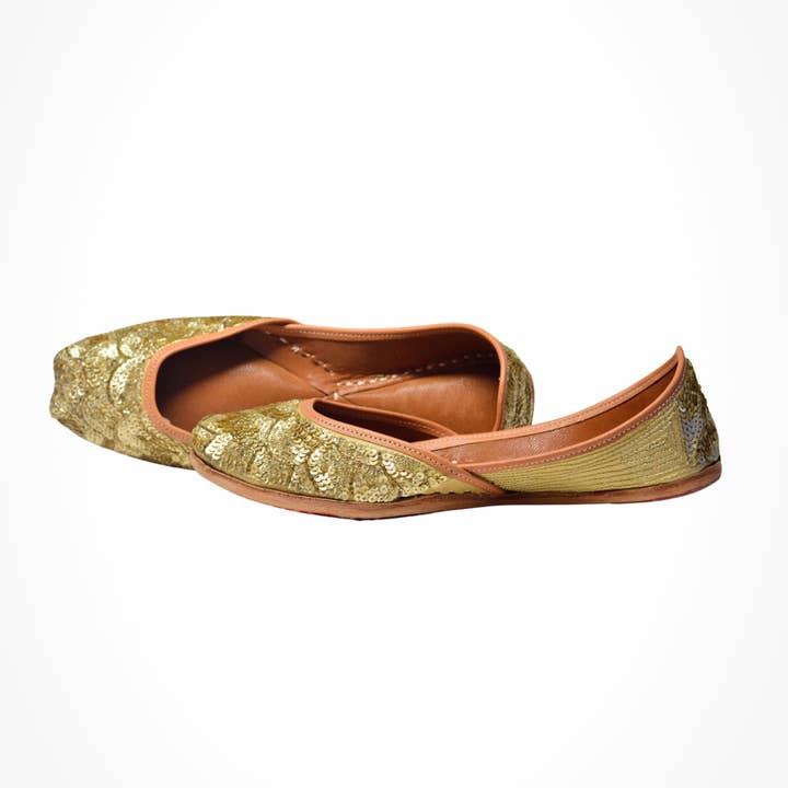 Mojabella - Wholesale Flats – Women’s - Glittery Mess Moja Jutti2