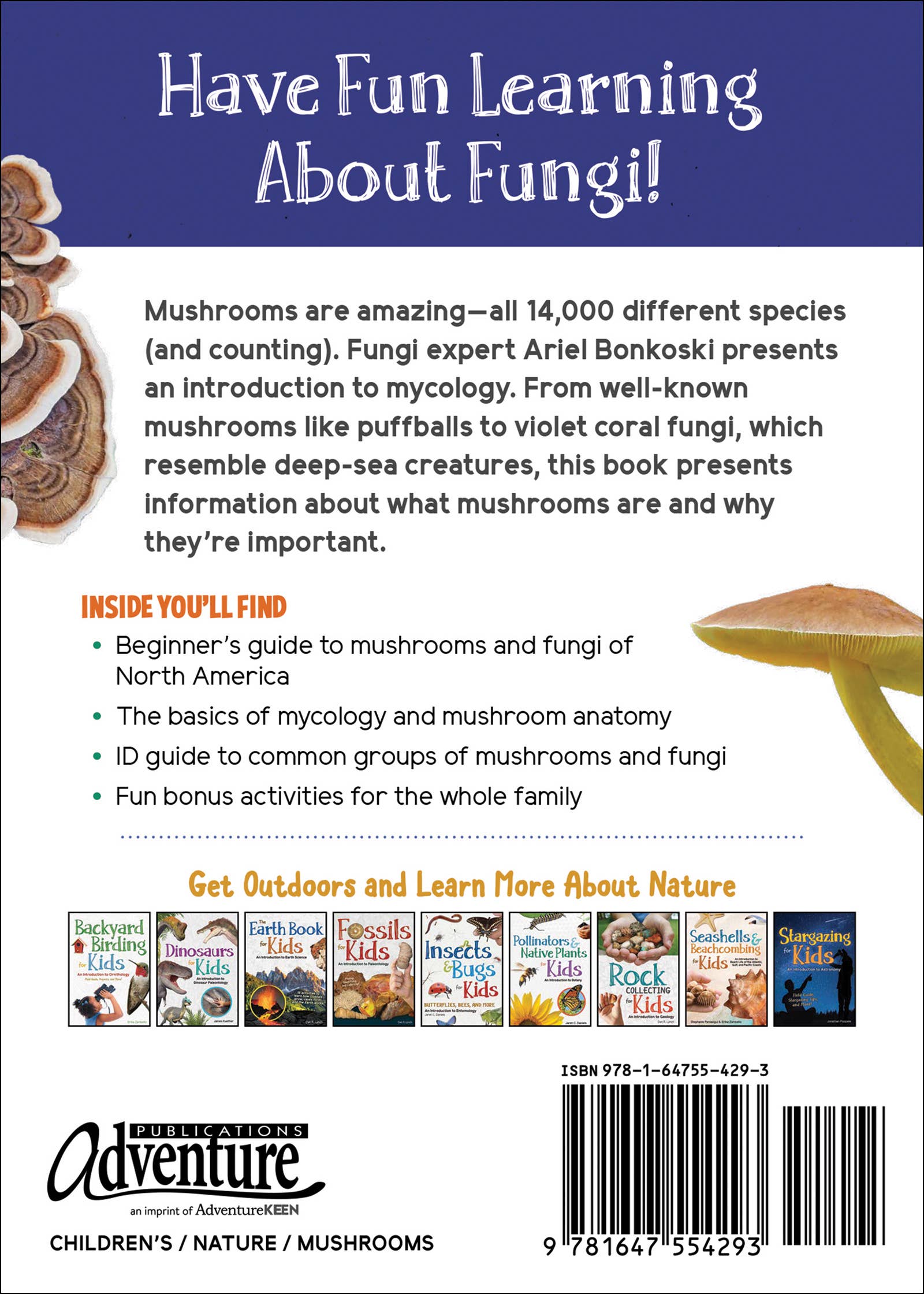 AdventureKEEN - Vente Nature et plein air - Champignons & Fungi pour les enfants5