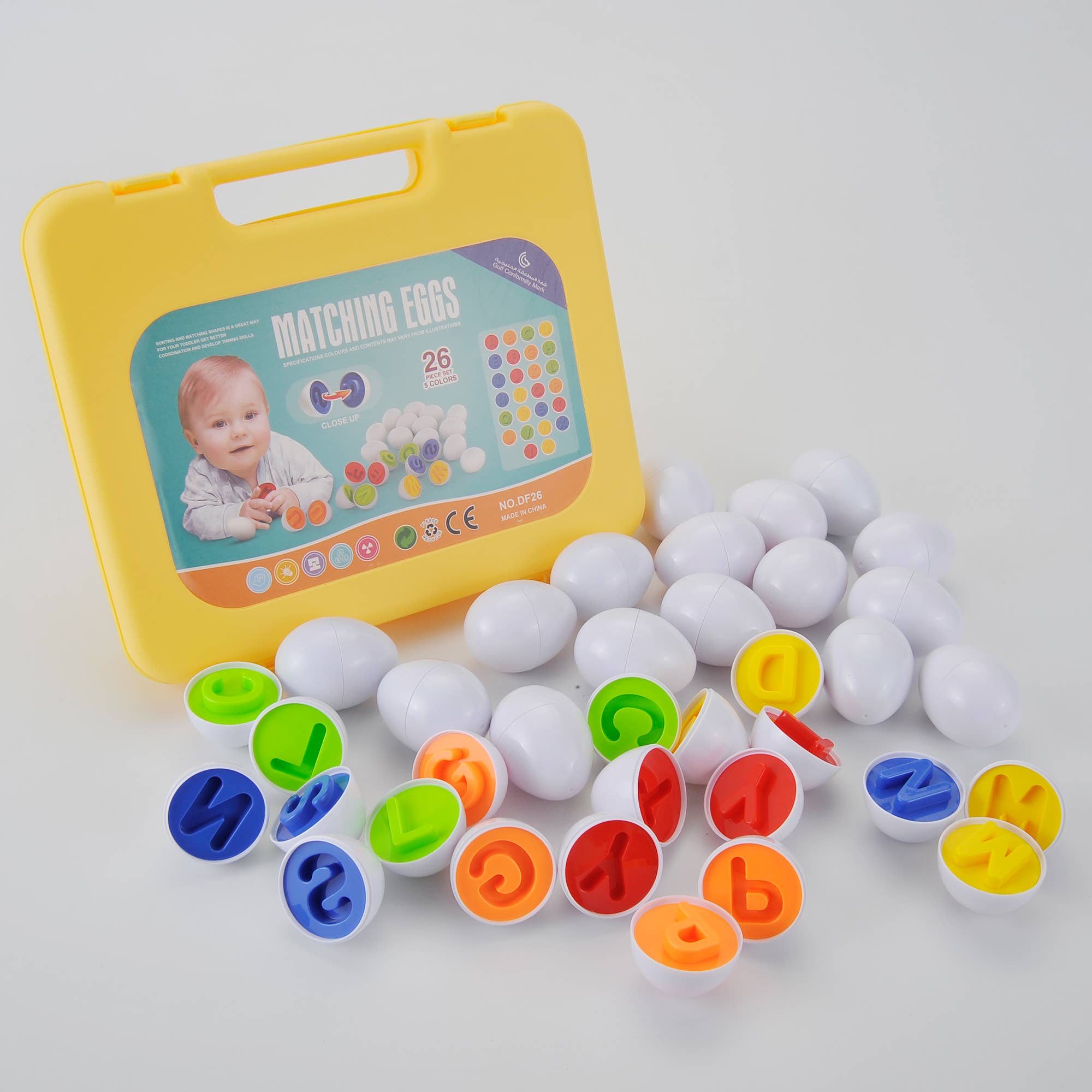 AZ Trading & Import (Toys, RC Toys & More) - Wholesale Toy Set - Kids - Letters Matching Eggs 26PCS ABC Alphabet Color Sorter Puzzle9