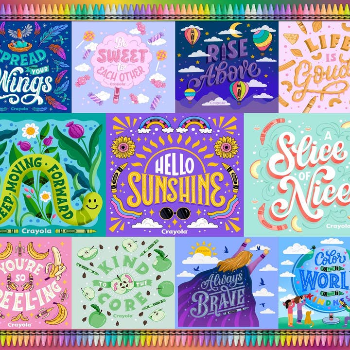 Crayola Colors of Kindness 500 Piece Jigsaw Puzzle for wholesale by Springbok Puzzle