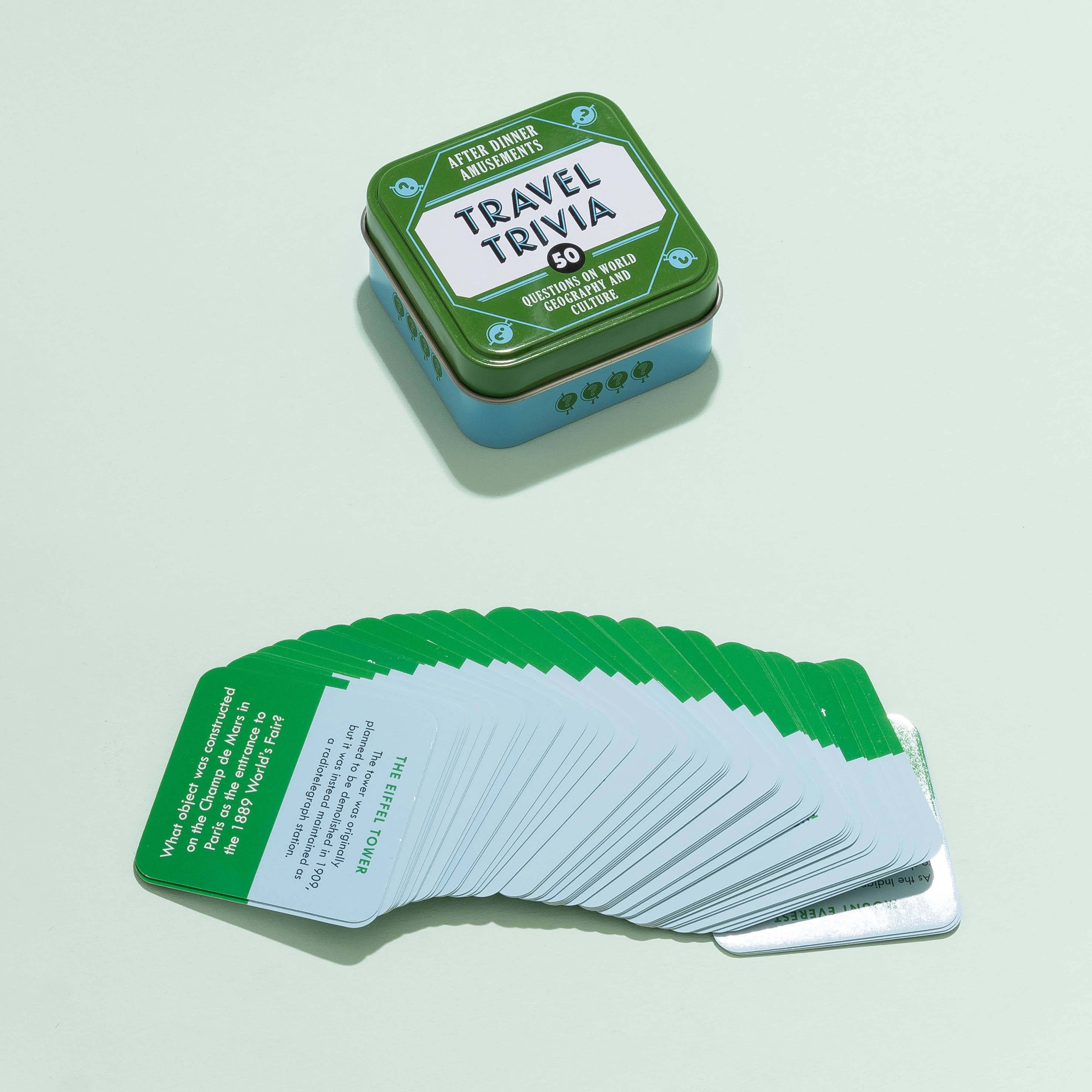 Chronicle Books - Wholesale Card Game - After Dinner Amusements: Travel Trivia4