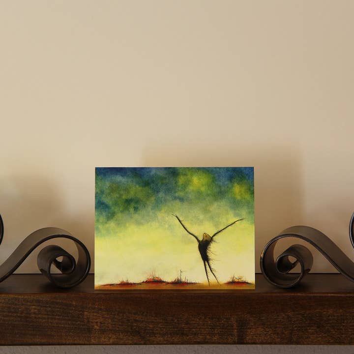 Obsolete World - Wholesale Everyday Greeting Card - Silent For A Time2