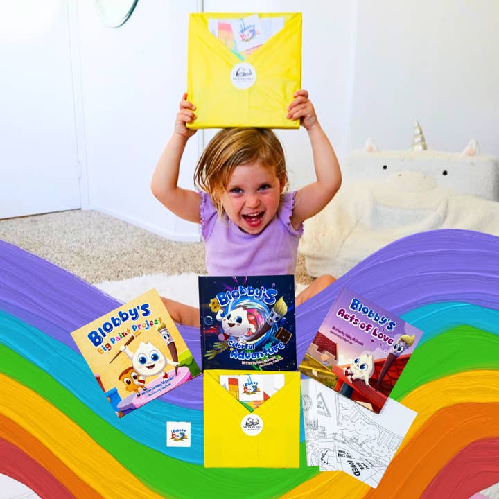 Il Grande Pacchetto di Libri di Blobby per la vendita all'ingrosso da parte di McDonald Publishing House LLC