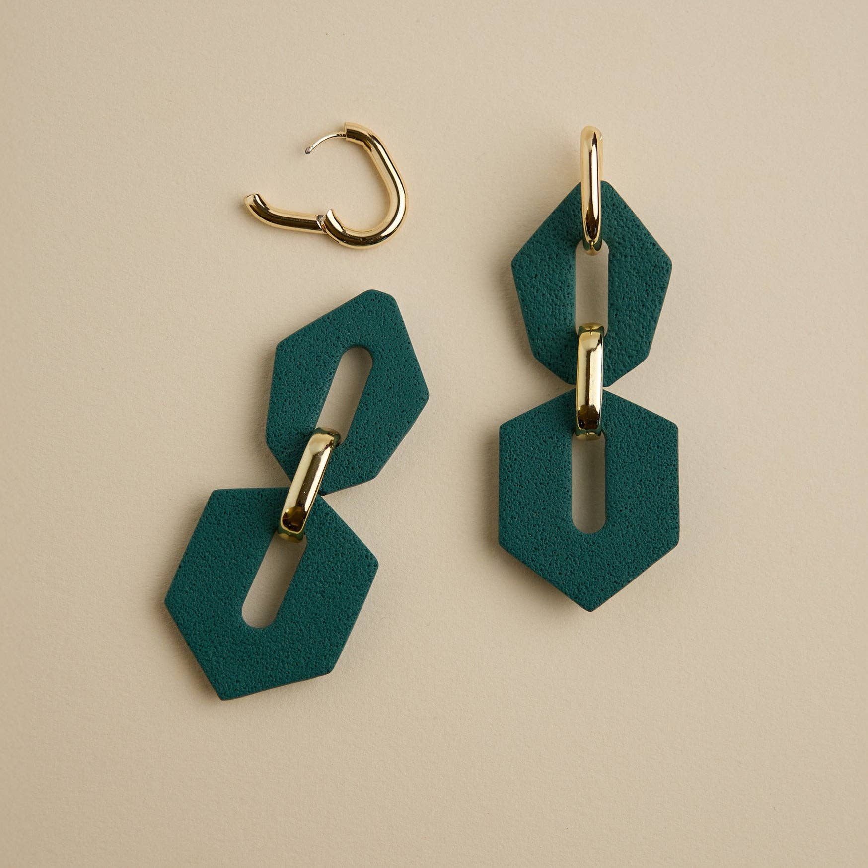 LYHO - Wholesale Hoop Earrings - Shilla Hoops | Handmade clay earrings | LYHO11