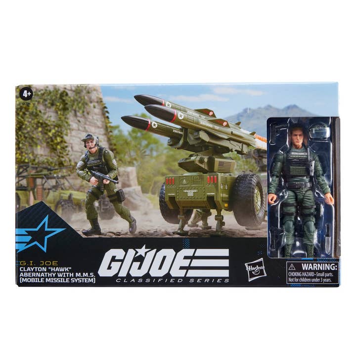 Entertainment Earth - Wholesale Figurine Toy - Kids - G.I. Joe Classified Series Hawk Figure & MMS Towable Vehicle3