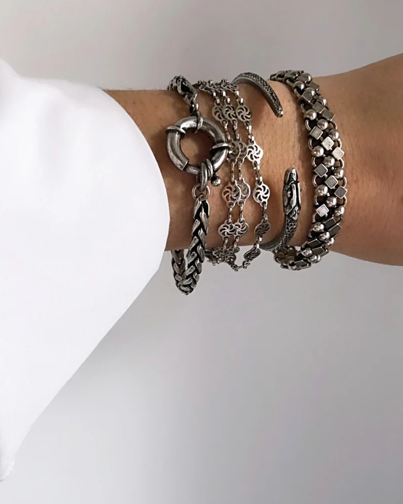 HELLES - Wholesale Cuff Bracelet - SNAKE BANGLE1