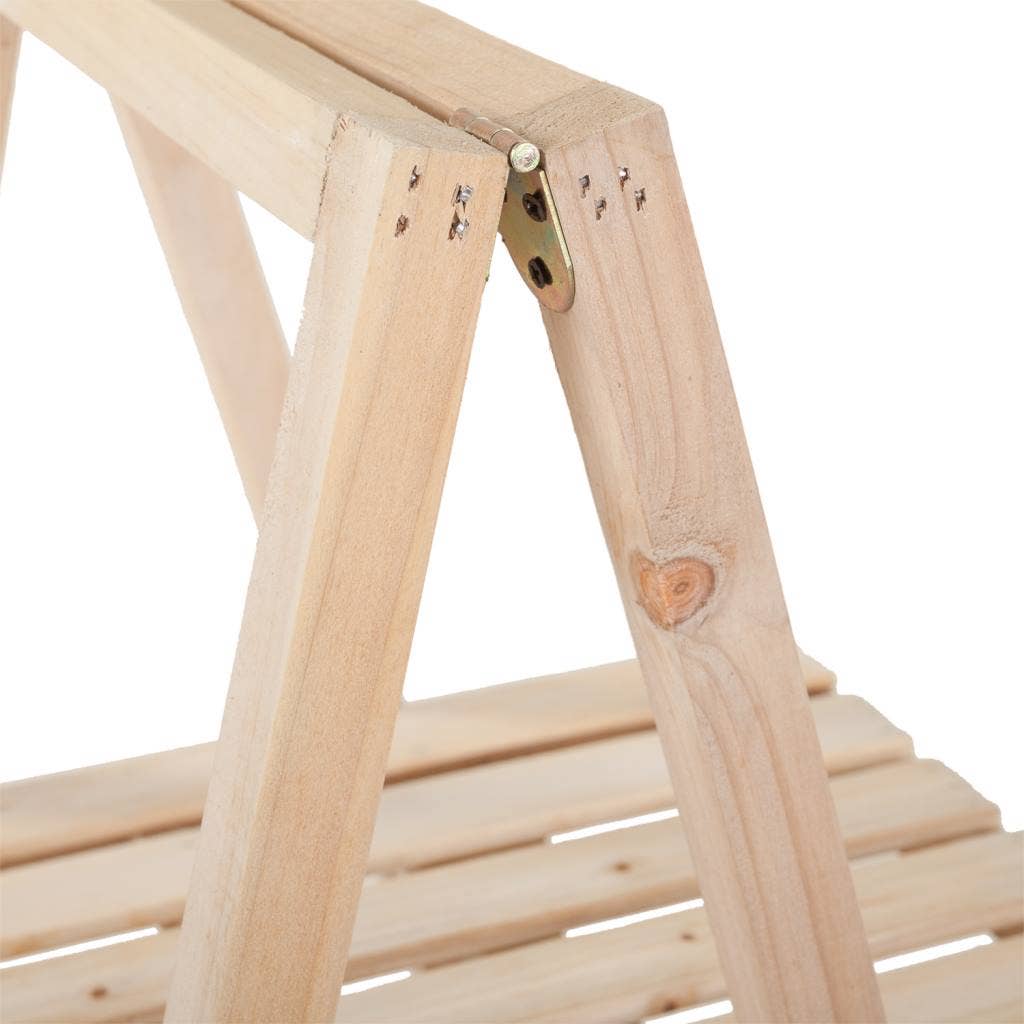 Creaciones Meng - Wholesale Free Standing Shelf - WOODEN DISPLAY SHELF KIT WITH 3 TRAYS2