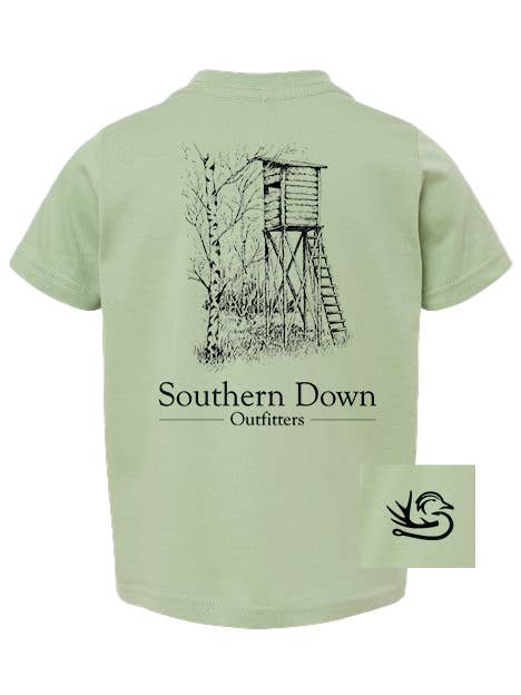 T-shirt Deer Stand pour tout-petit pour la vente par Southern Down Outfitters