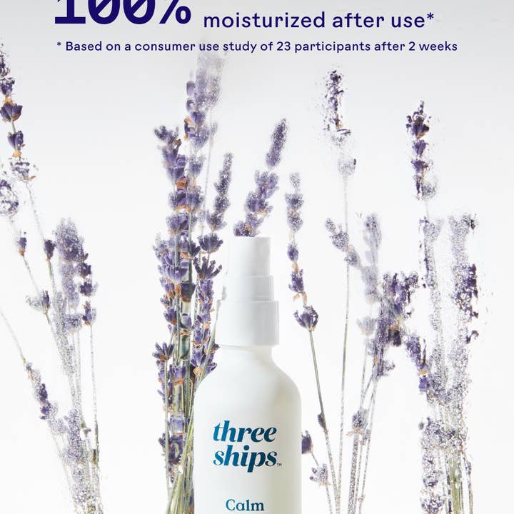 Three Ships (No Duties | Ships from US/CA | USMCA Compliant) - Wholesale Facial Toner - TESTER - Calm Lavender Hydrosol Toner - NOT FOR RESALE2