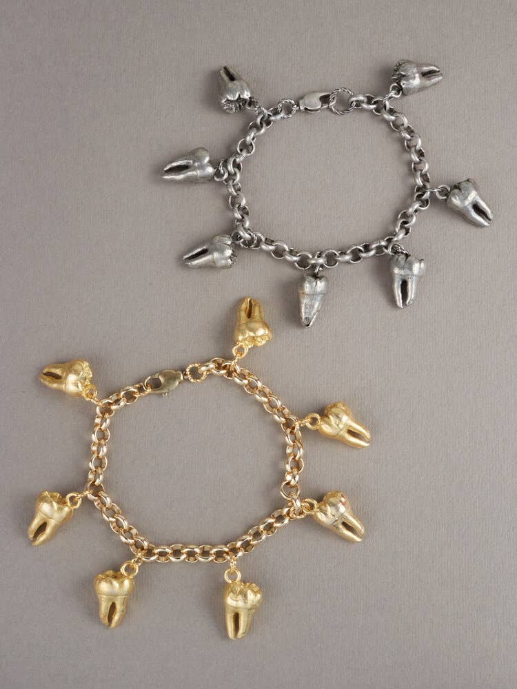Luscious Jewelry - Wholesale Charm/Dangle Bracelet - Those your teeth?