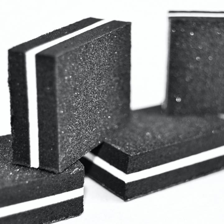 Blabz Beauty Bar - Wholesale Nail file - Mini Nail Buffer Blocks (Pack of 16)2